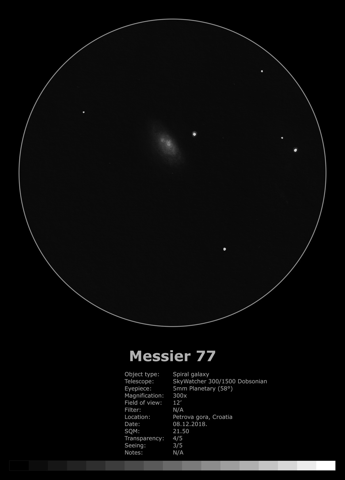 Messier 77 (2018)