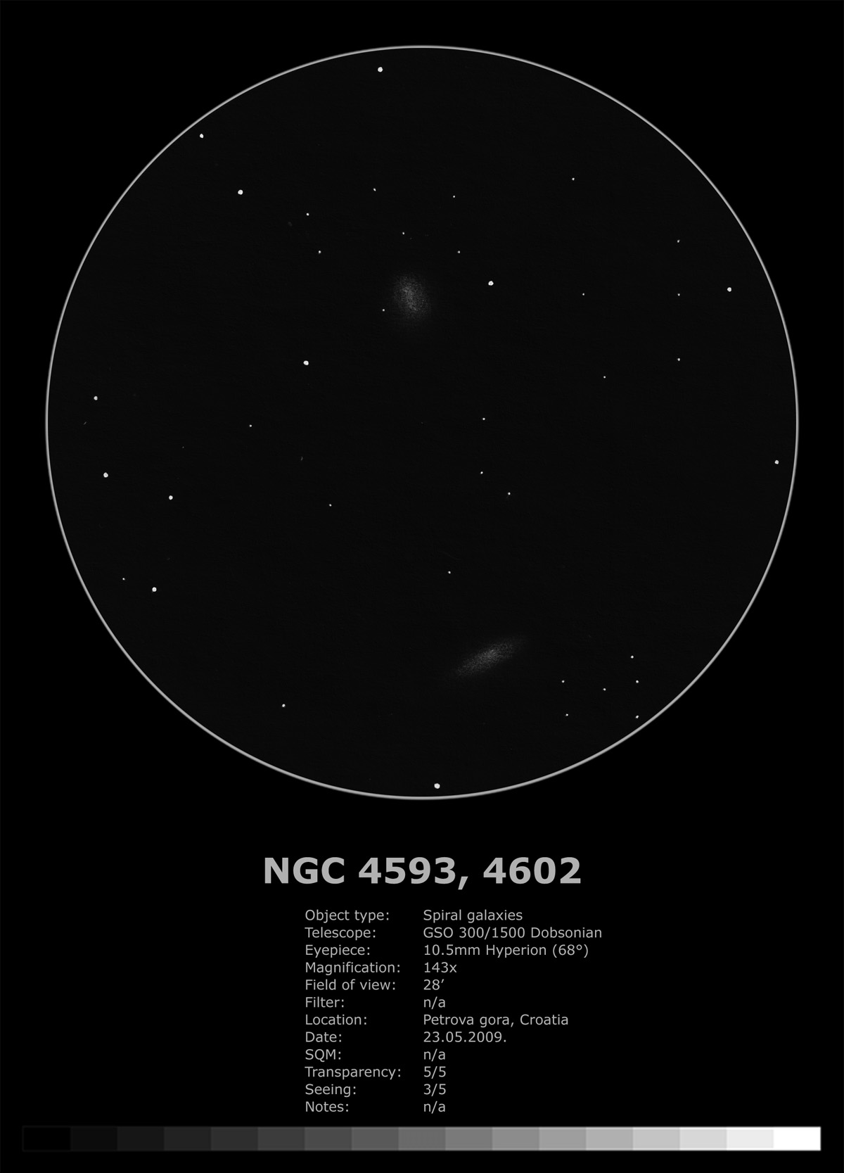 NGC 4593 i 4602 (2009)