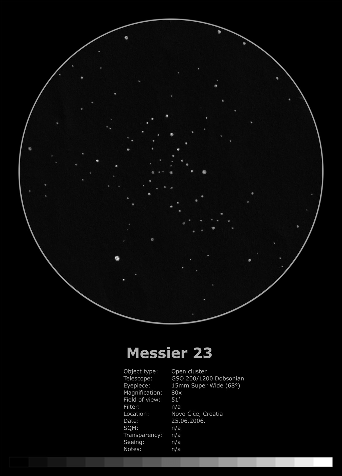 Messier 23 (80x)